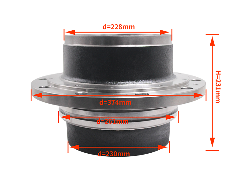 задняя ступица STR