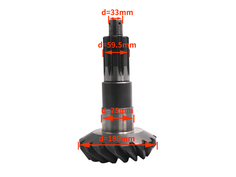 17-28 задний мост 8 зубьев