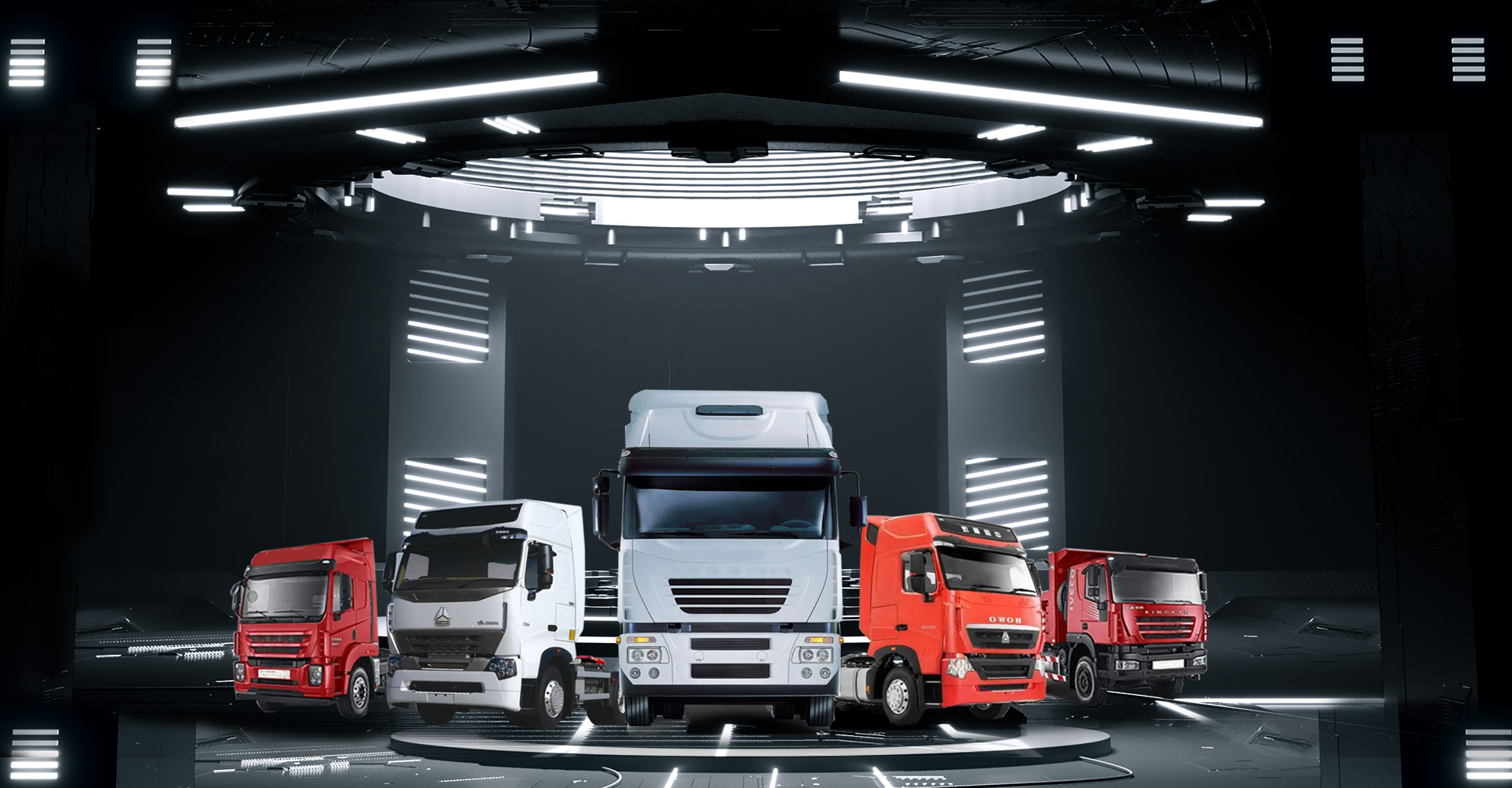 Описание модели аксессуаров для тяжелых грузовиков