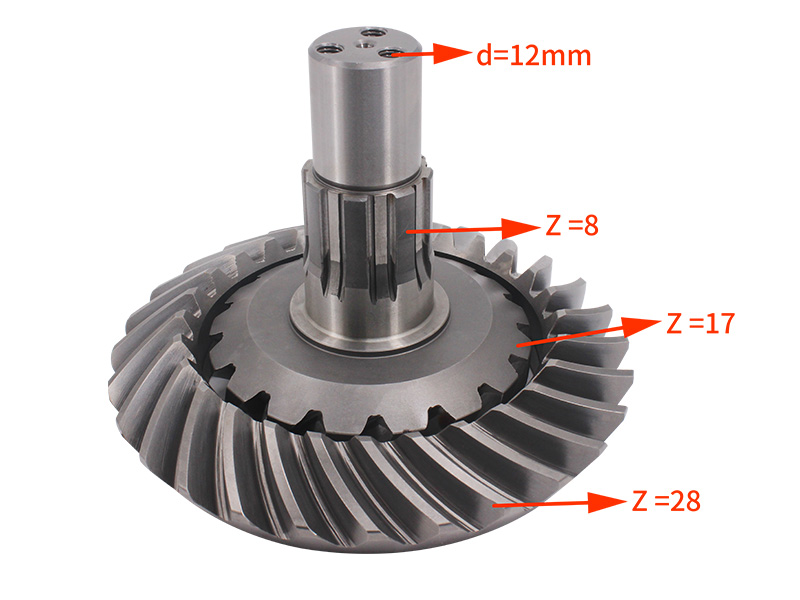 17-28 Средний мост 8 зубов