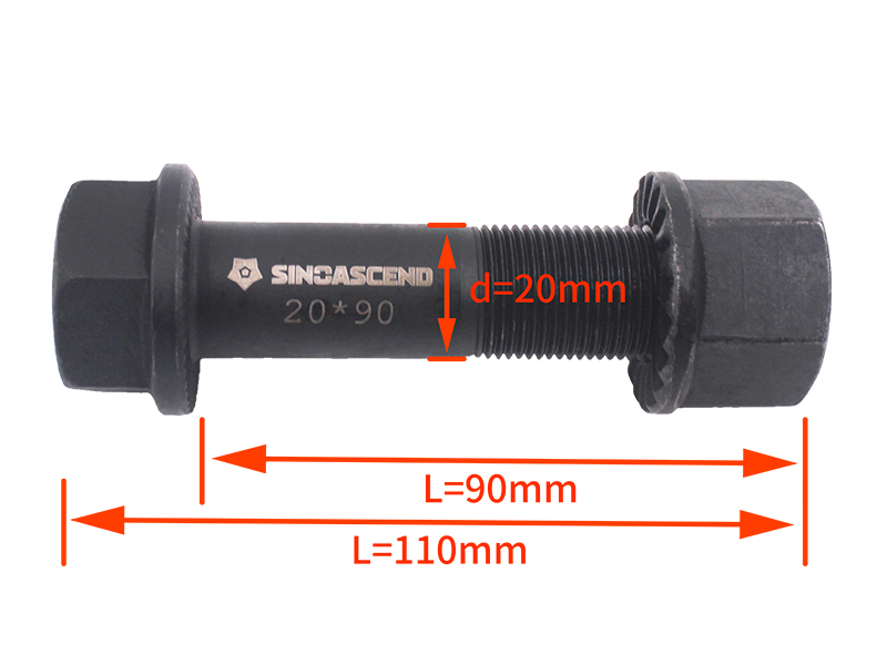 Винт седла стальной пластины 20*90