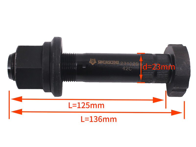 Винт заднего колеса Howo 23*125