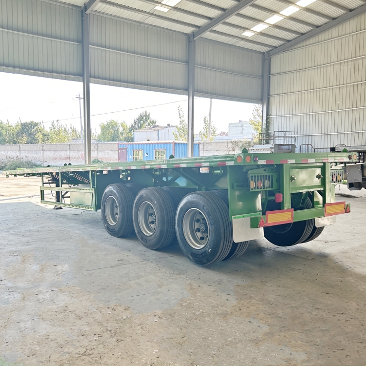 3 Axle 40 Foot Flatbed Semi Trailer