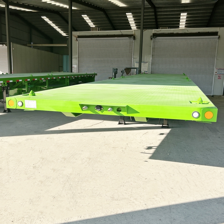 3 Axle 40 Foot Flatbed Semi Trailer
