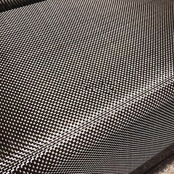 Carbon Jacquard Fabric