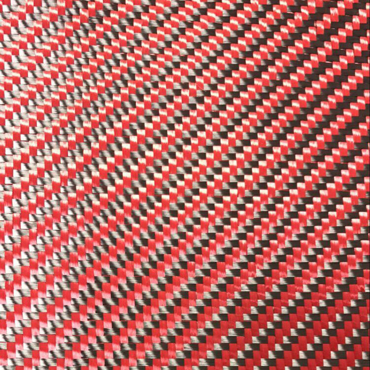 Blended Hybrid Fabric Compounded by Carbon Fiber and Aramid Fiber