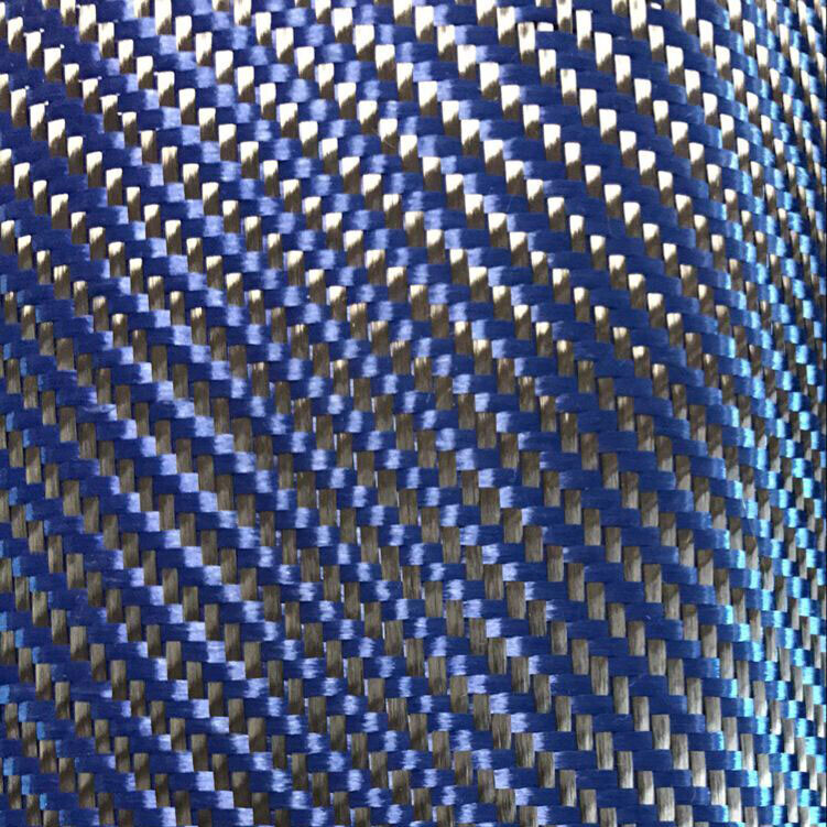 Blended Hybrid Fabric Compounded by Carbon Fiber and Aramid Fiber
