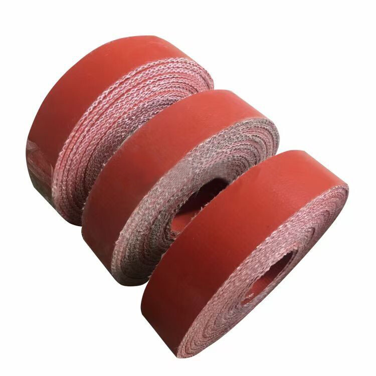 High Temperature Resistance Silicone Coated Texturized Tape for Sealing