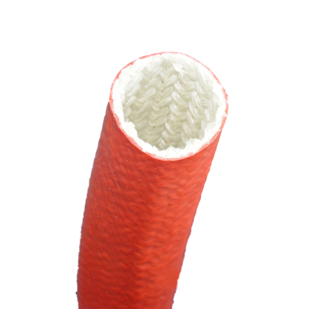 Fire Protection Silicone Rubber Coated with Fiberglass Sleeving