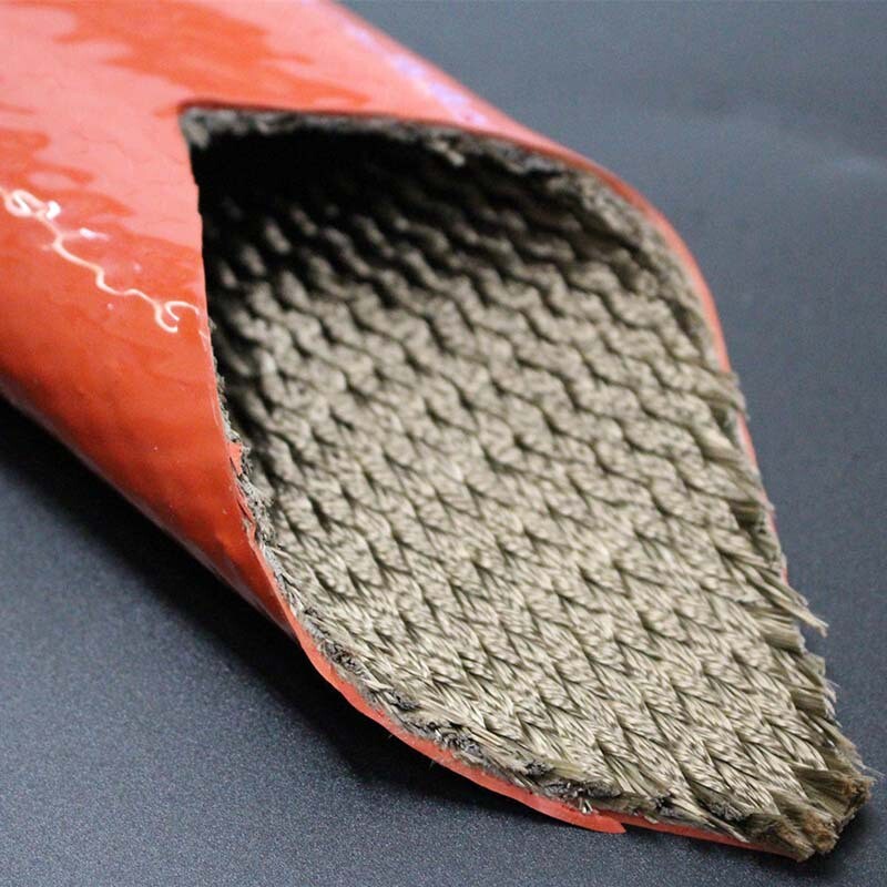 Basalt Sleeving Coated Silicone 