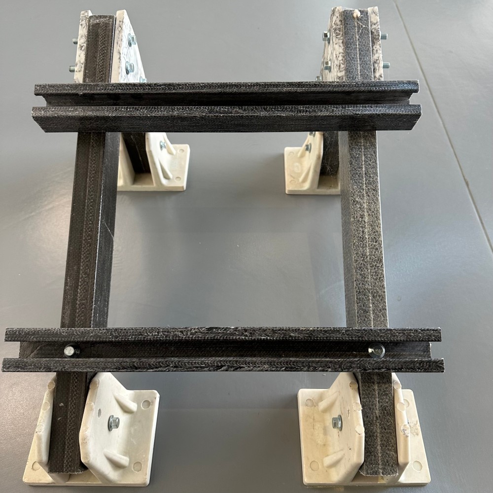 Basalt Photovoltaic Support Structure