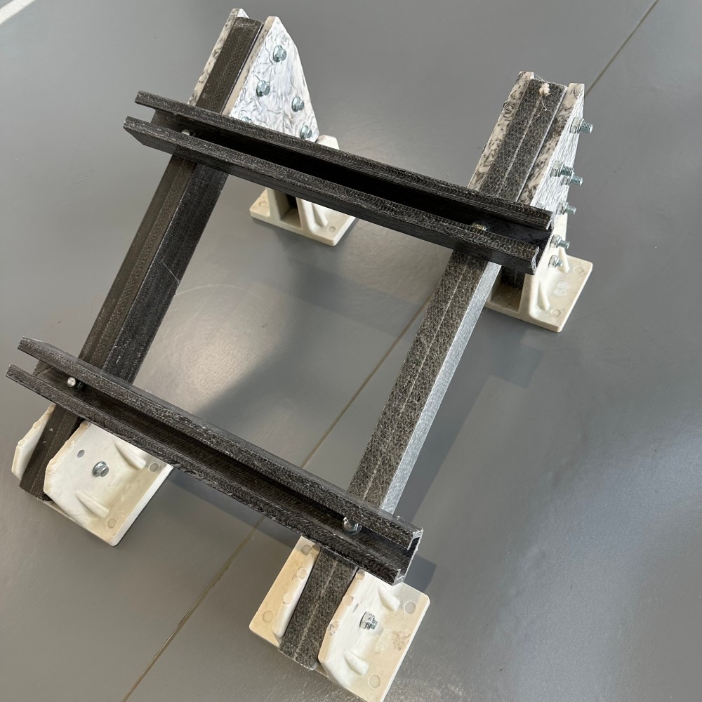 Basalt Photovoltaic Support Structure