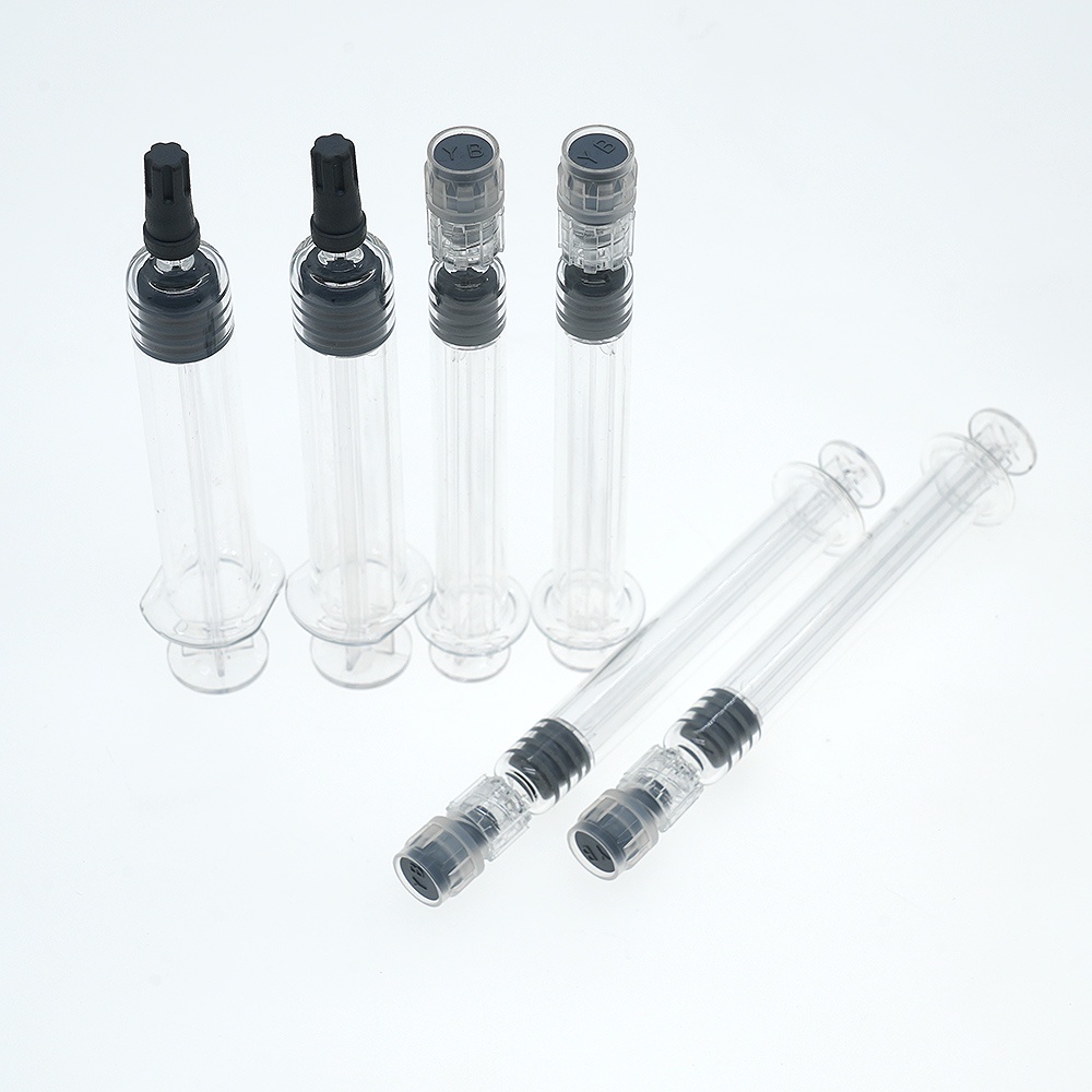 Pre filling and sealing (Luer lock/pre filling syringe)