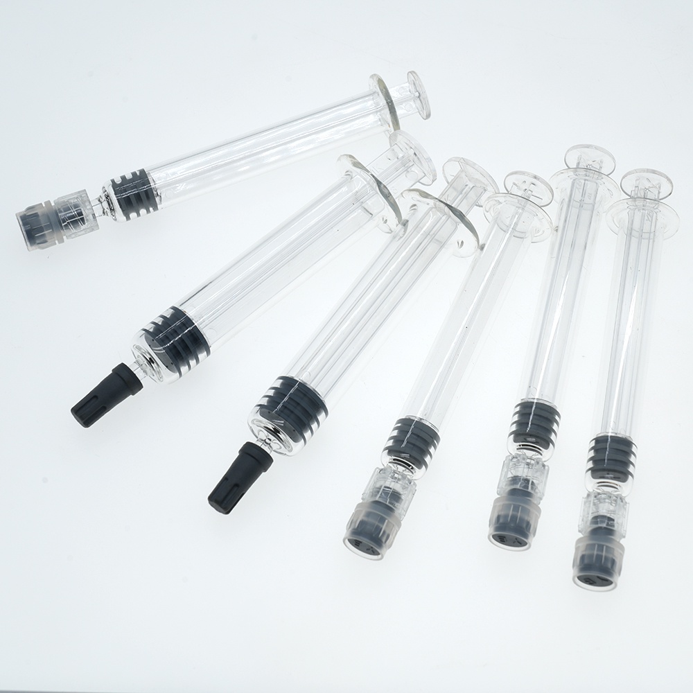 Pre filling and sealing (Luer lock/pre filling syringe)