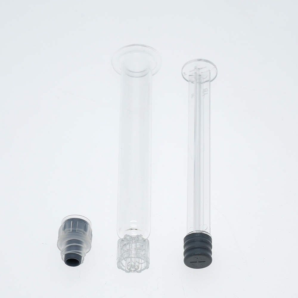 Pre filling and sealing (Luer lock/pre filling syringe)