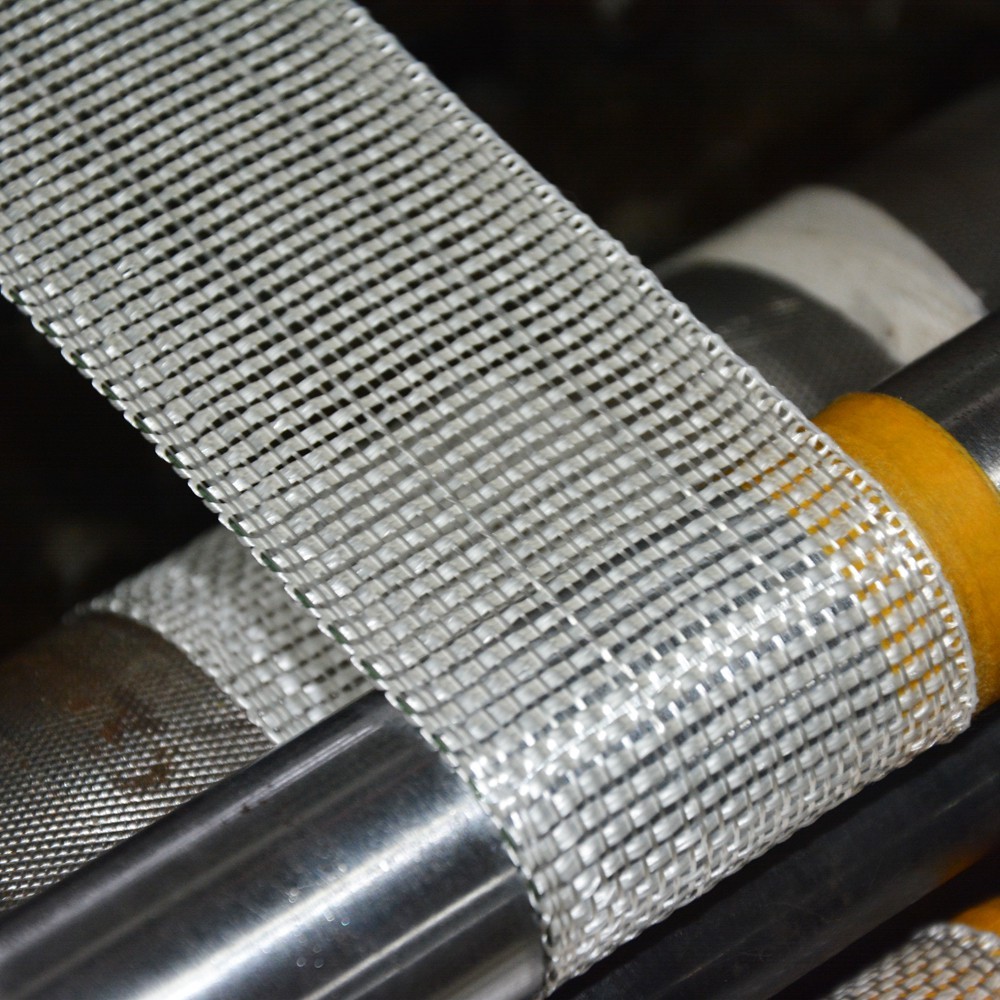 经低捻、纬无捻纱的织带 (5)