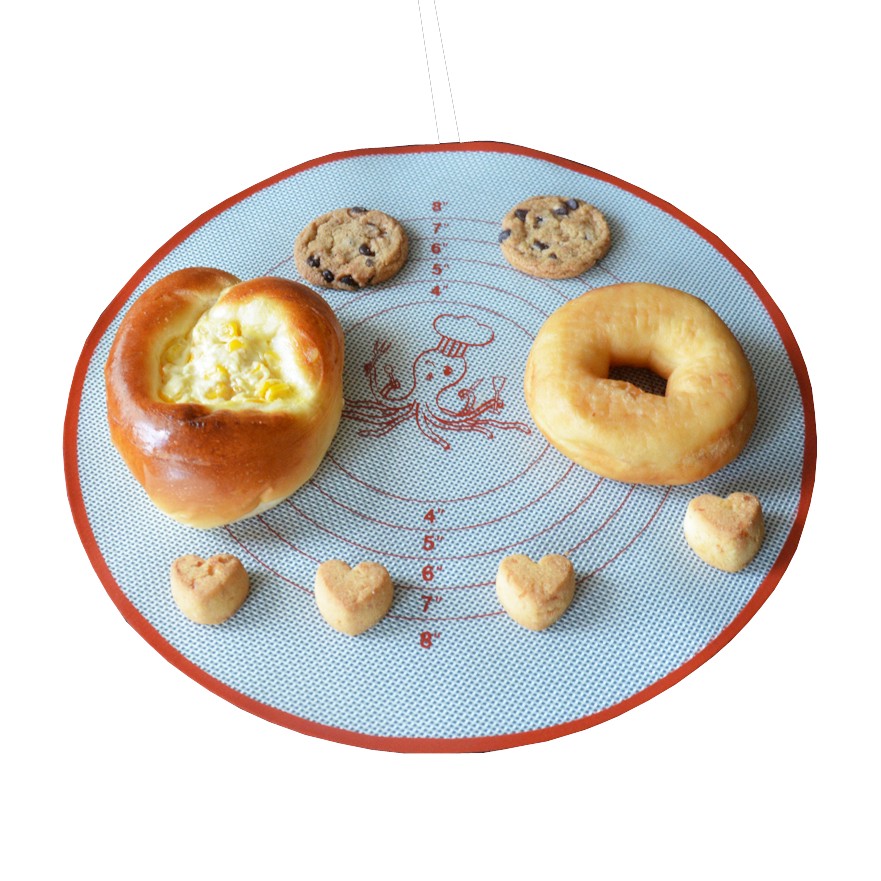 Round Silicone Baking Mat