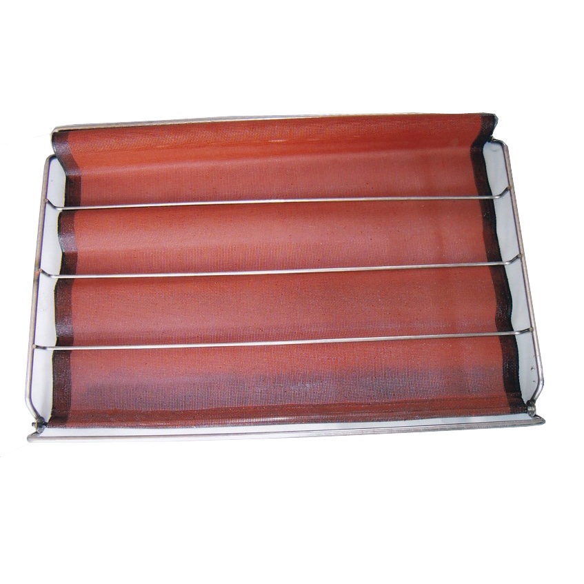 Silicone bread mold pads with perforated sides