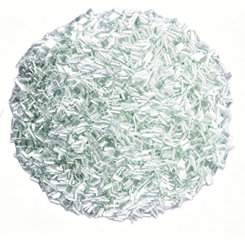 Short-Cut Thermoplastic Glass Fiber for PBT/PET Resin Reinforcement