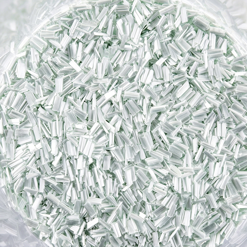 Short-Cut Thermoplastic Glass Fiber for PBT/PET Resin Reinforcement