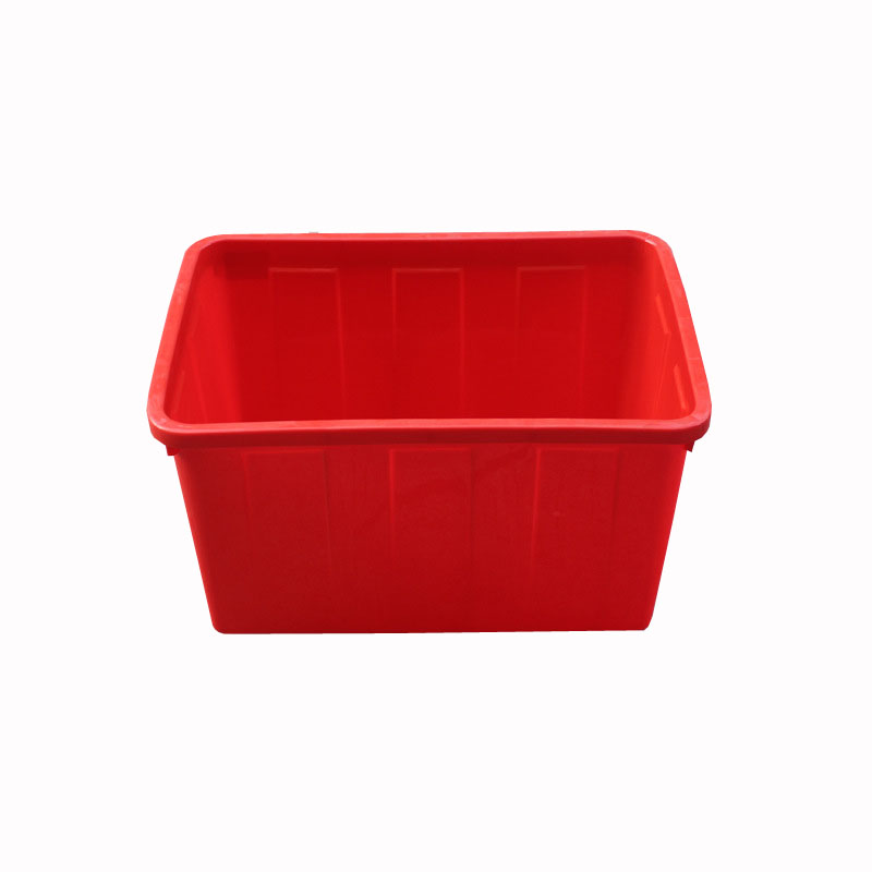 Blue FRP Water Tank Floating Plastic Wood Mixed Fishing Box
