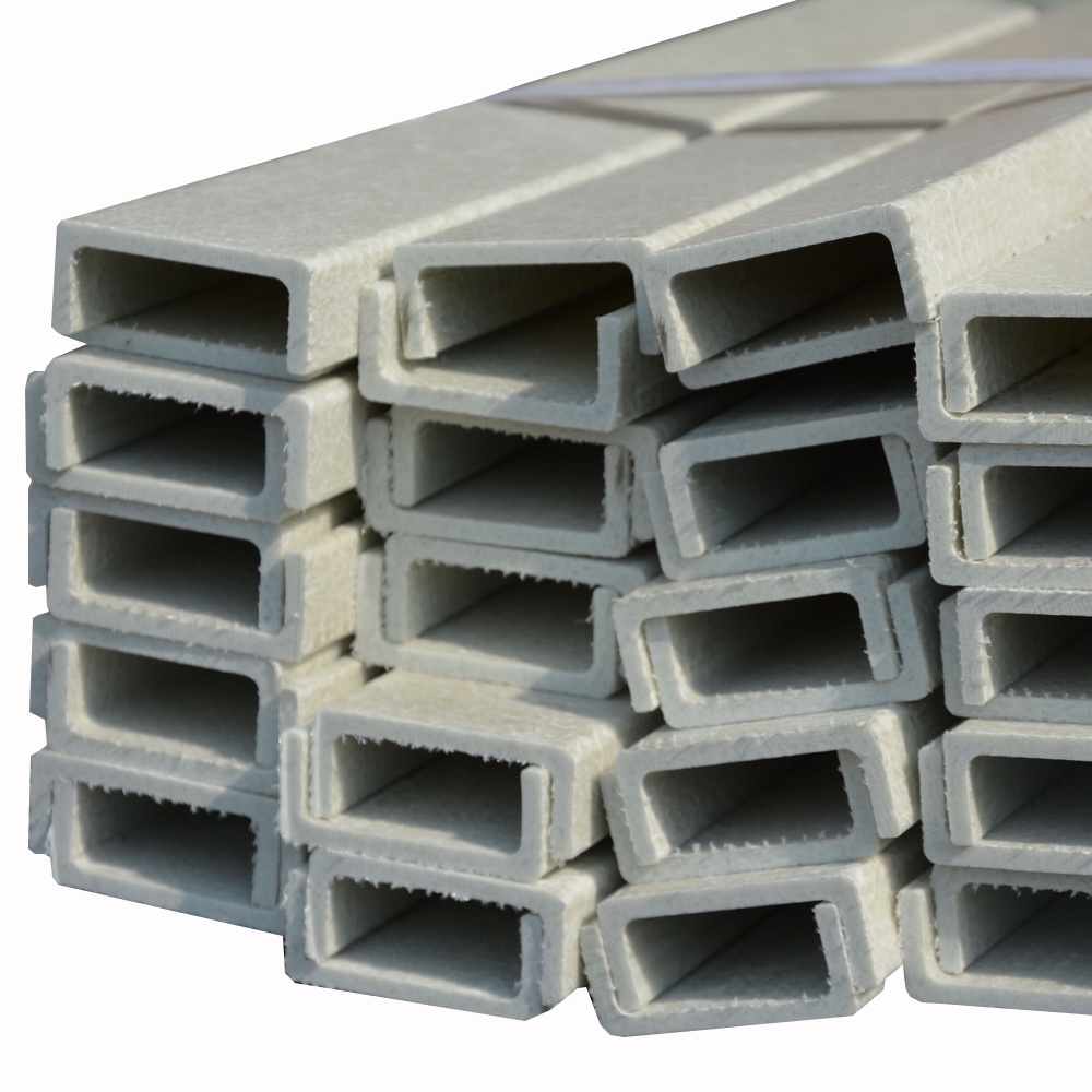 Fiberglass FRP Pultrusion U / L Shape