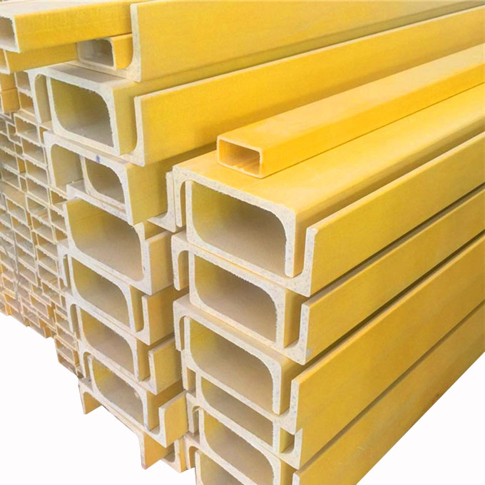 Fiberglass FRP Pultrusion U / L Shape