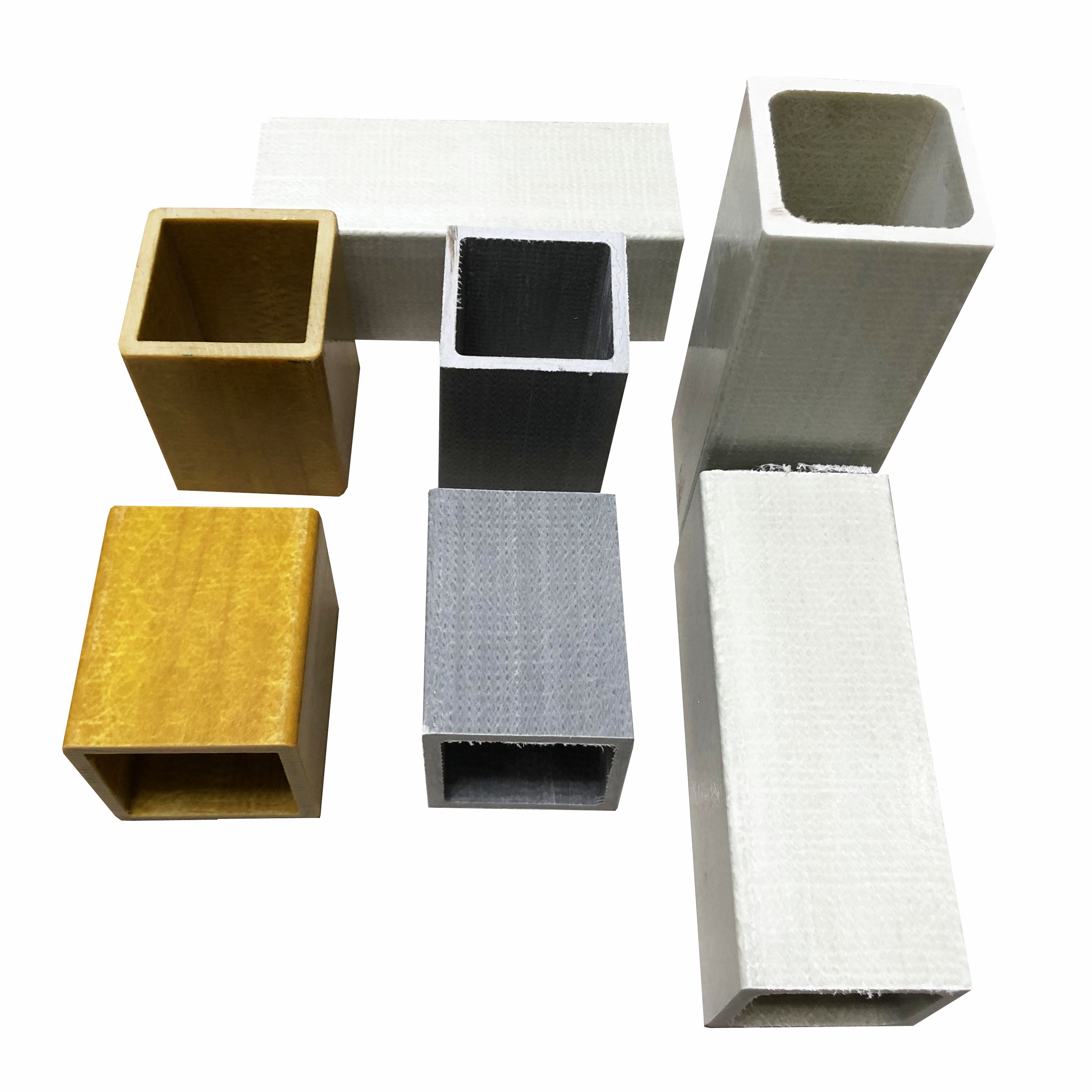 Acid and Alkali Corrosion Resistance FRP Square Tube