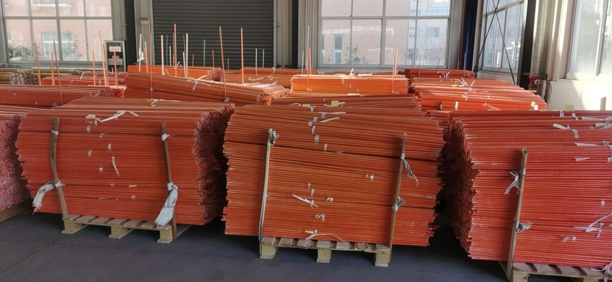 High Strength for Plant Frosted Fiberglass FRP Tube 玻纤空心杆