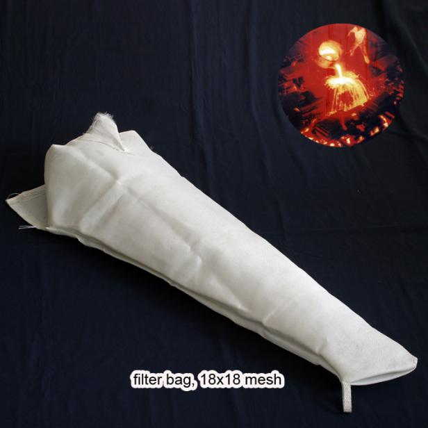 Soft aluminum water filter bag