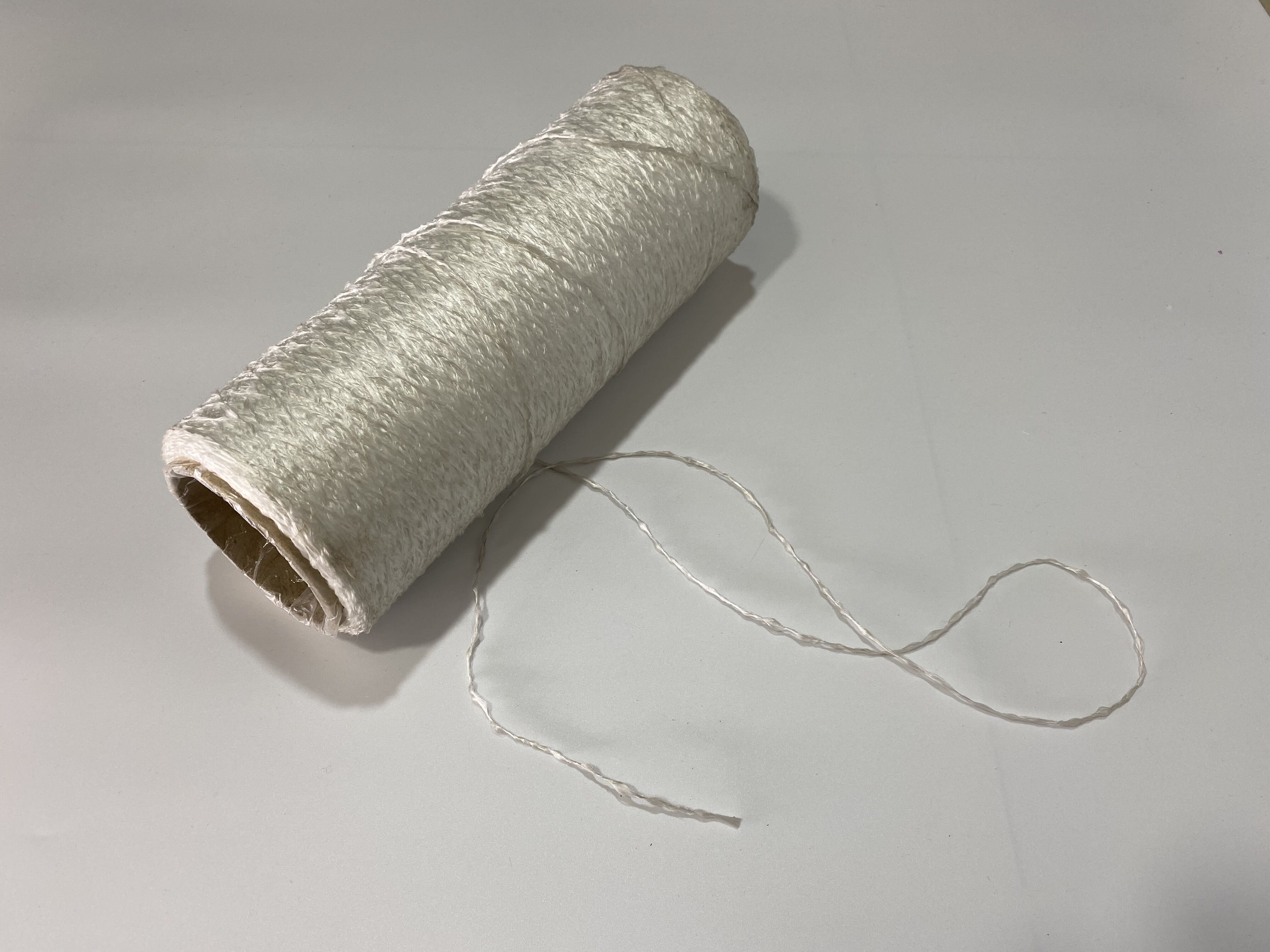 Fiberglass texturized loop roving