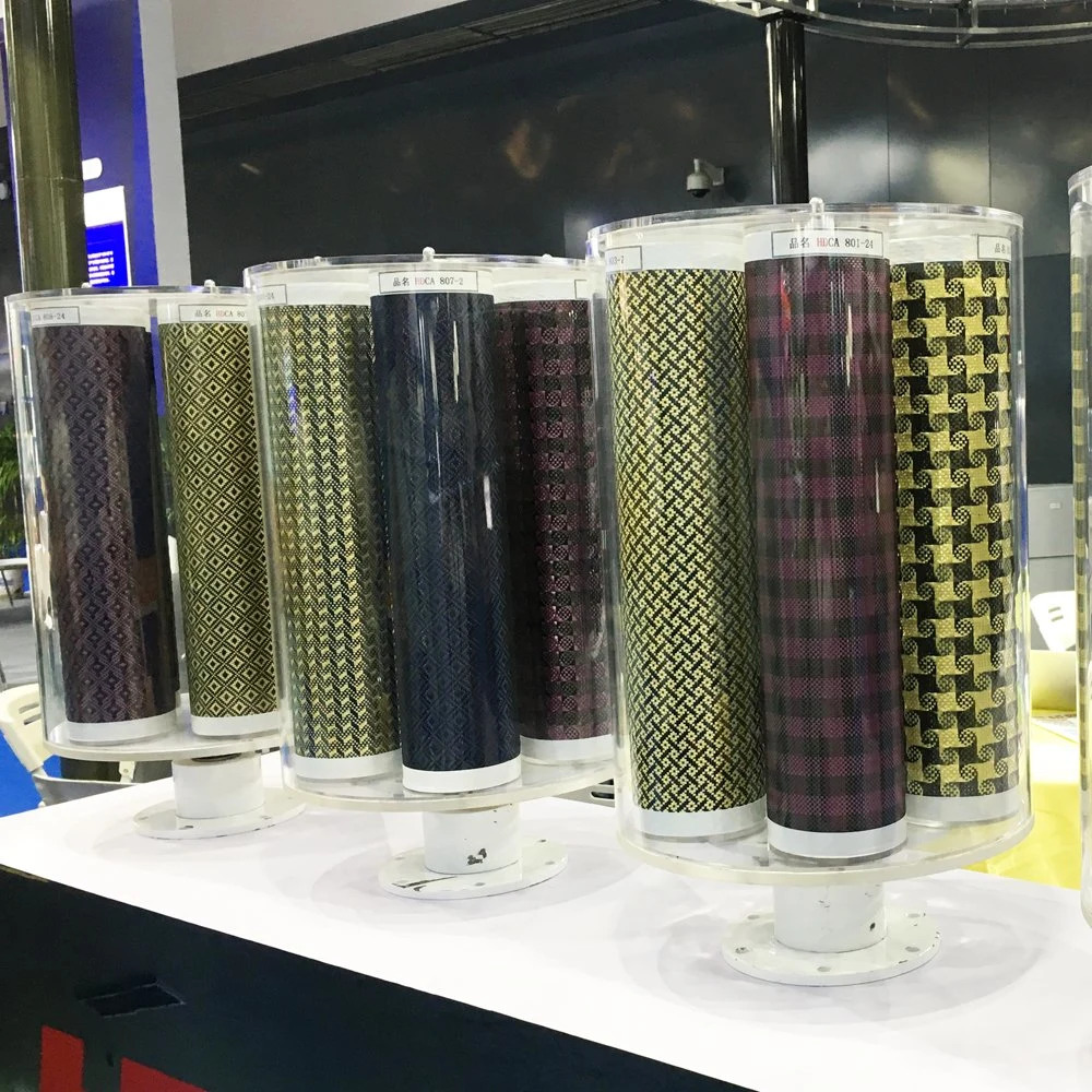 Red TPU Coated Carbon Leather Fabric