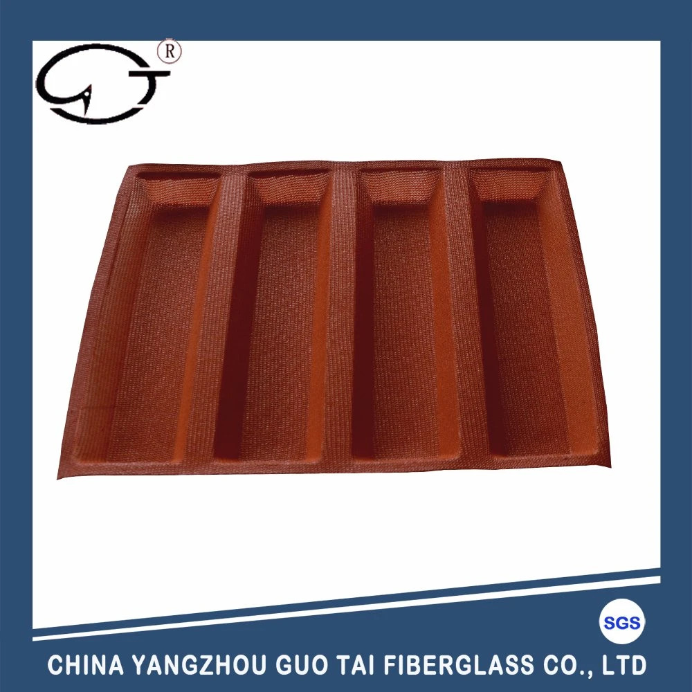 Food Grade Fours Channels Silicone Bread Form for Chain Store