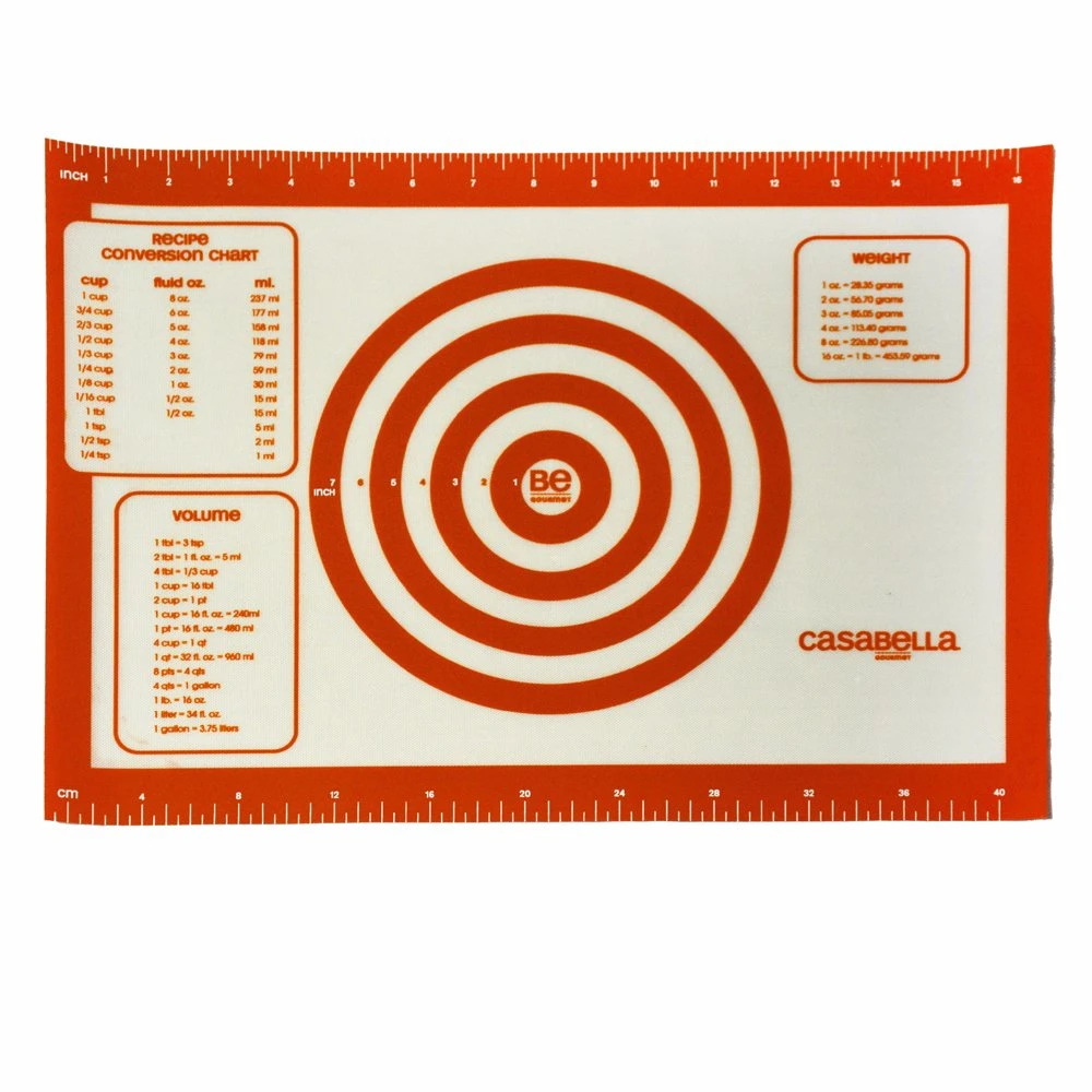 Silicone Mat for Bakery with Measurement