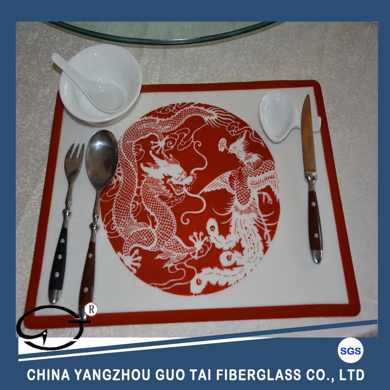 High Temperature Resistance Food Grade Silicone Placemat