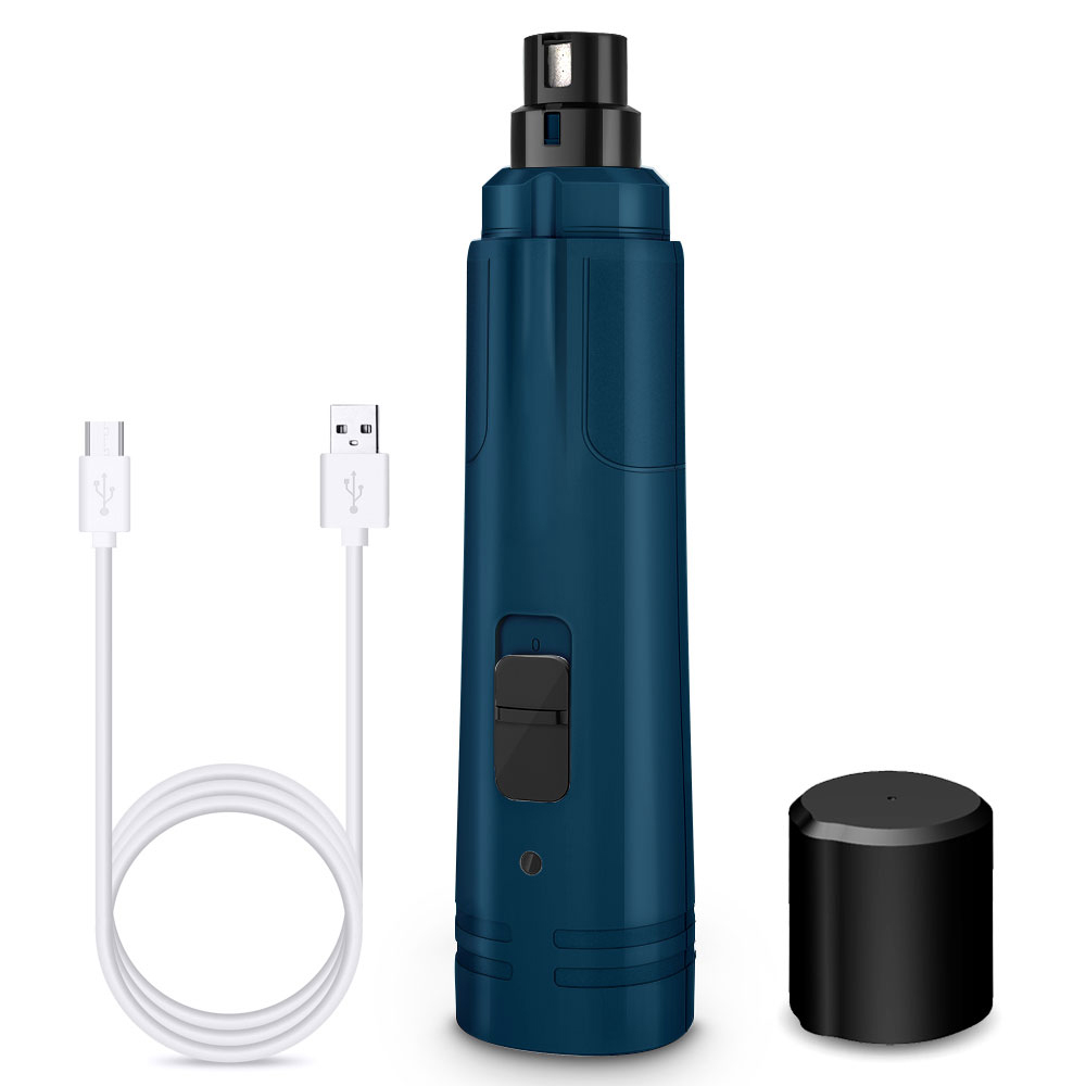 Pet Grooming Product Pet Dog Nail Clippers Rechargeable Safe LED Pet Nail Polisher