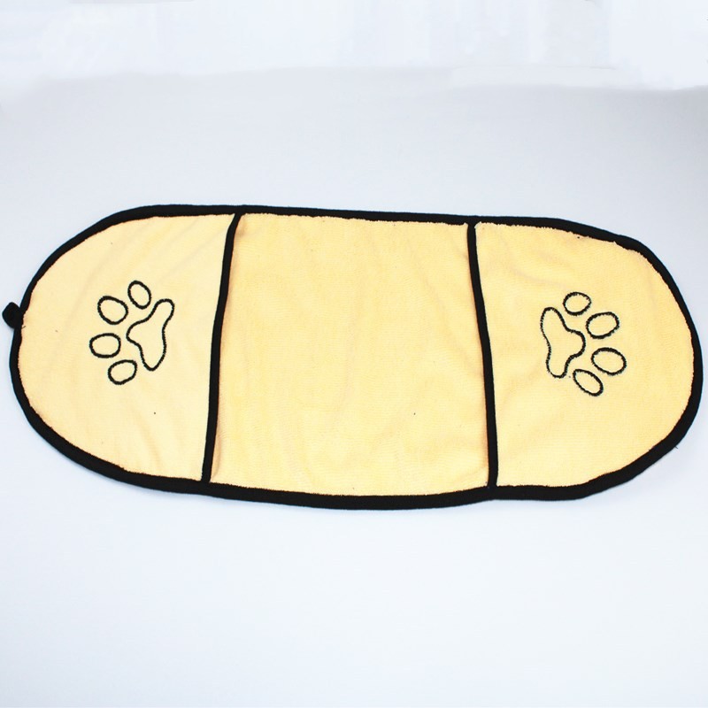 Pet towel Cat bath Quick drying absorbent bath towel