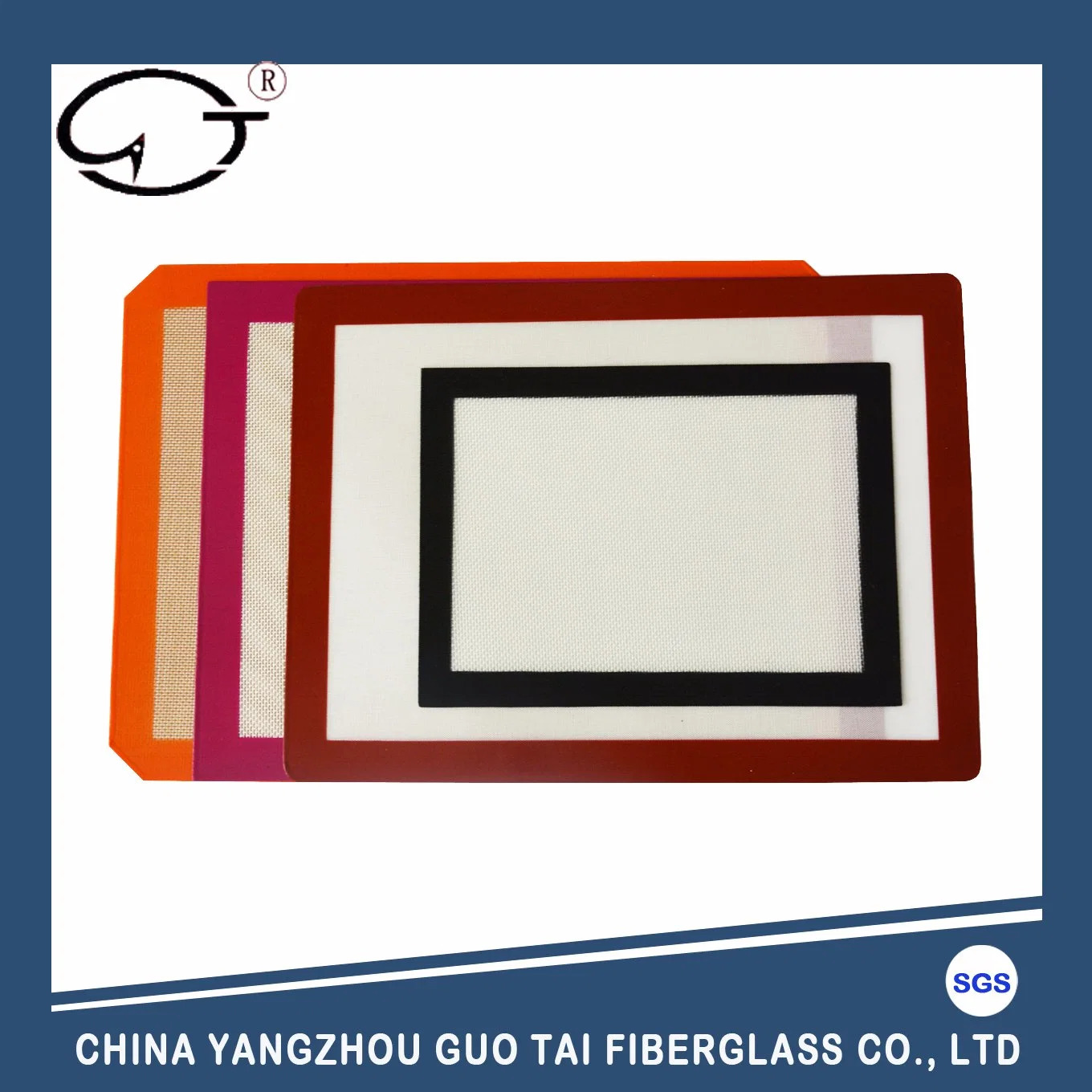 1/4 Size Custom Silicone Anti-Slip Baking Mat