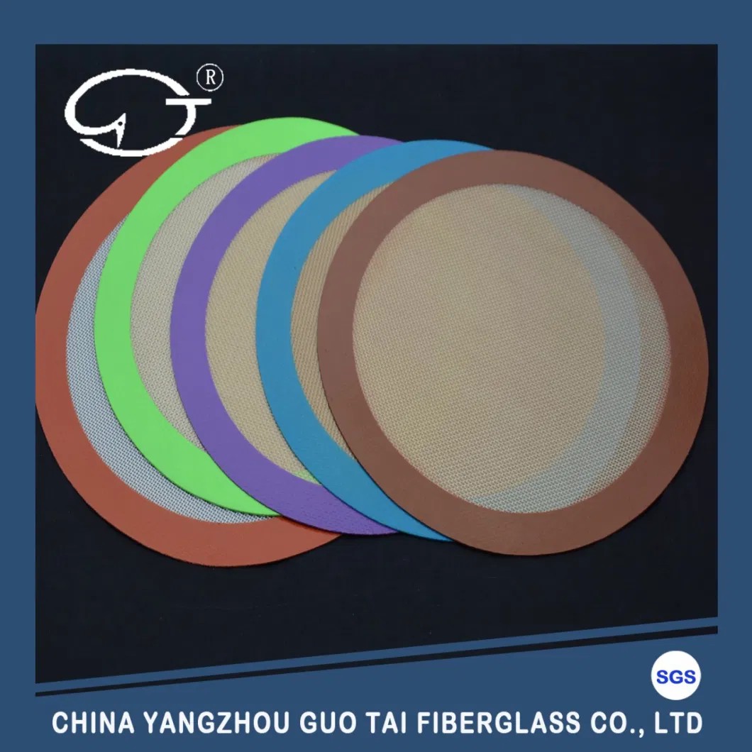 Automatic Covered Edge Custom Circle Silicone Baking Mat
