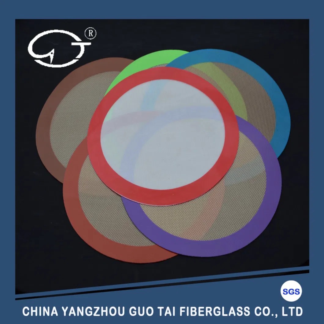 /><br style= Automatic Covered Edge Custom Circle Silicone Baking Mat