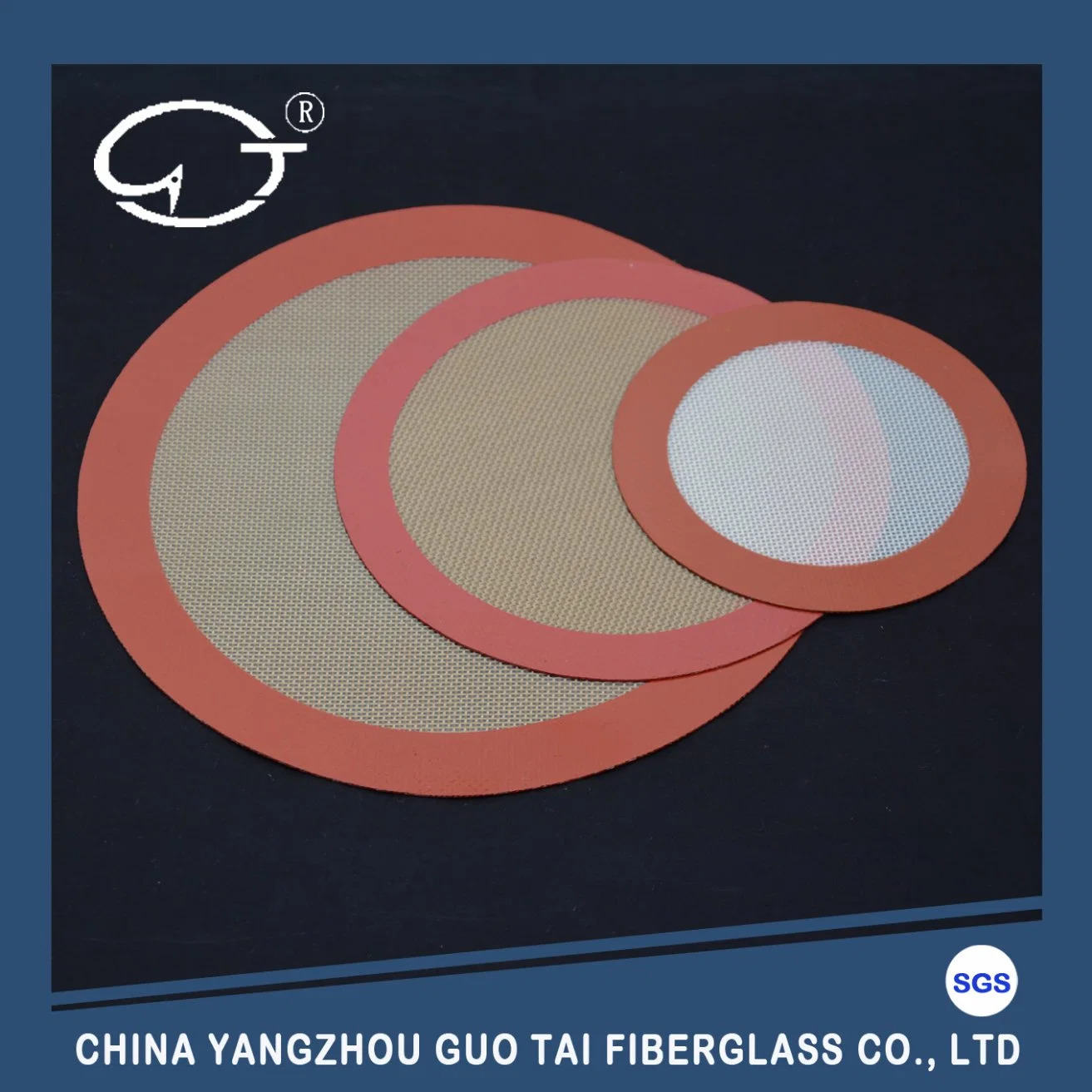 Automatic Bordure Circle Silicone Baking Mat