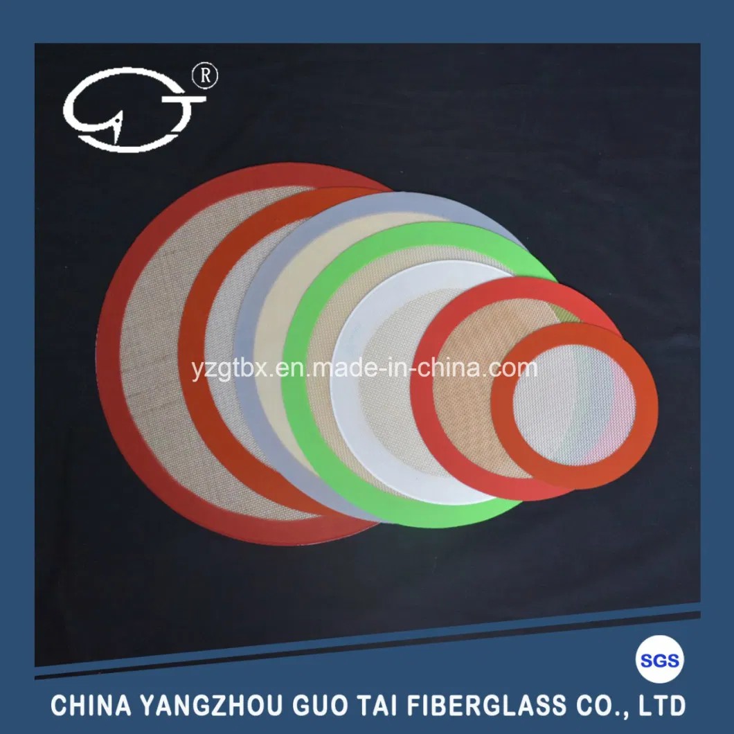 /><br style= 8′′ Inch Food Grade Round Silicone Baking Mat