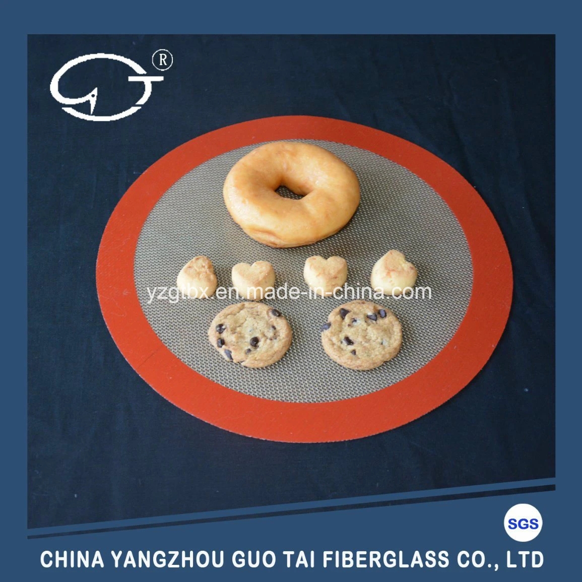 11′′ Inch High Quality Round Silicone Baking Mat