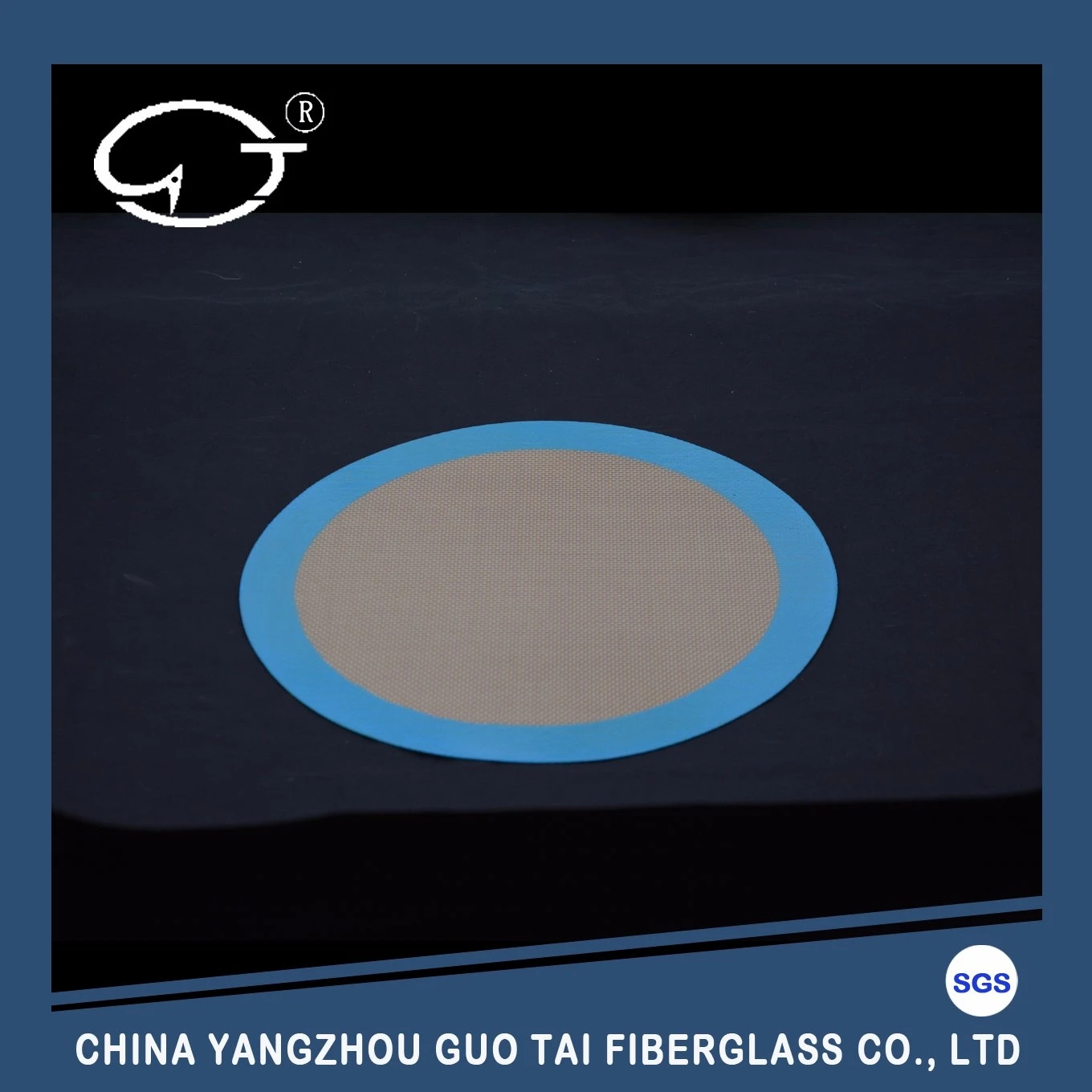 Non Stick Custom Silicone Baking Anti-Slip Pastry Circle Mat