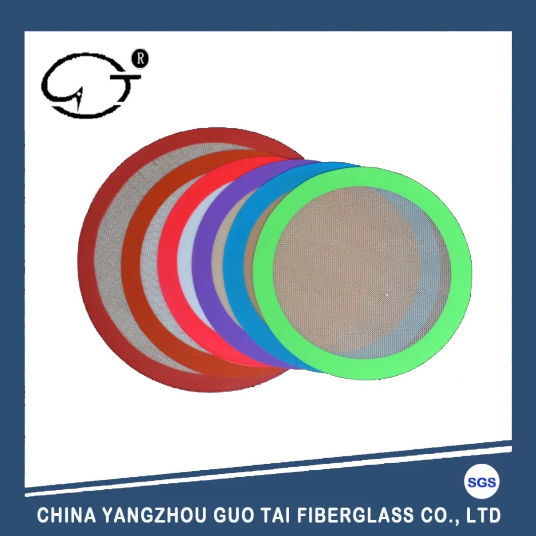 /><br /><strong style= Non Stick Custom Silicone Baking Anti-Slip Pastry Circle Mat