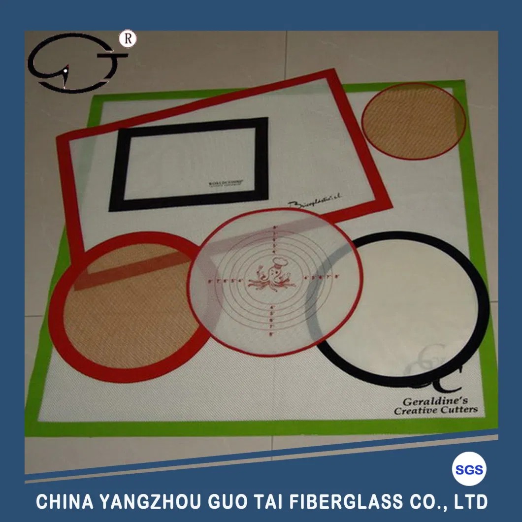 /><br style= Round Silicone Bake Mat for Baking Pizza Cookie Cake
