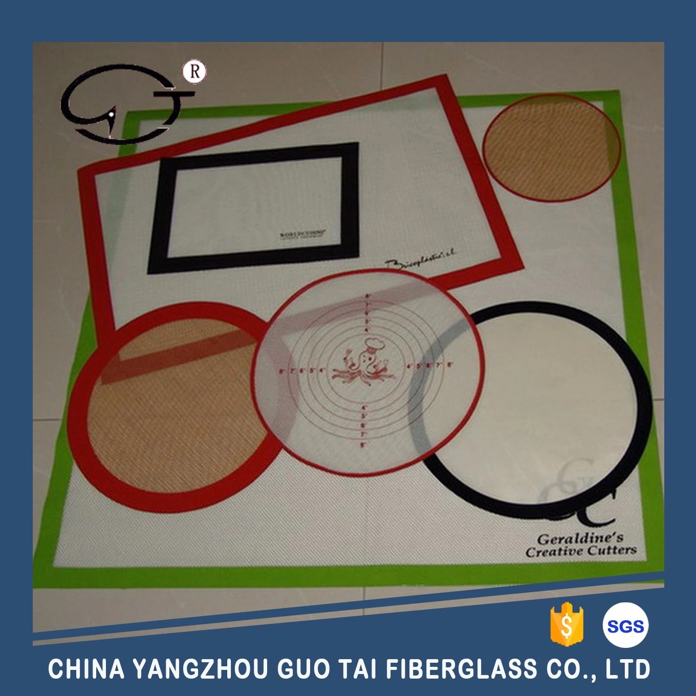 Hot Sale Non Stick Food Grade Silicone Baking Mat (Silicone Baking Sheet)