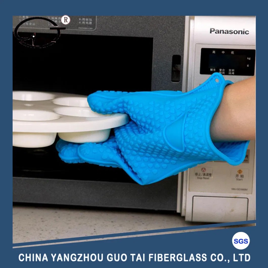Heat Resistance Colorful Silicone Kitchen Oven Gloves