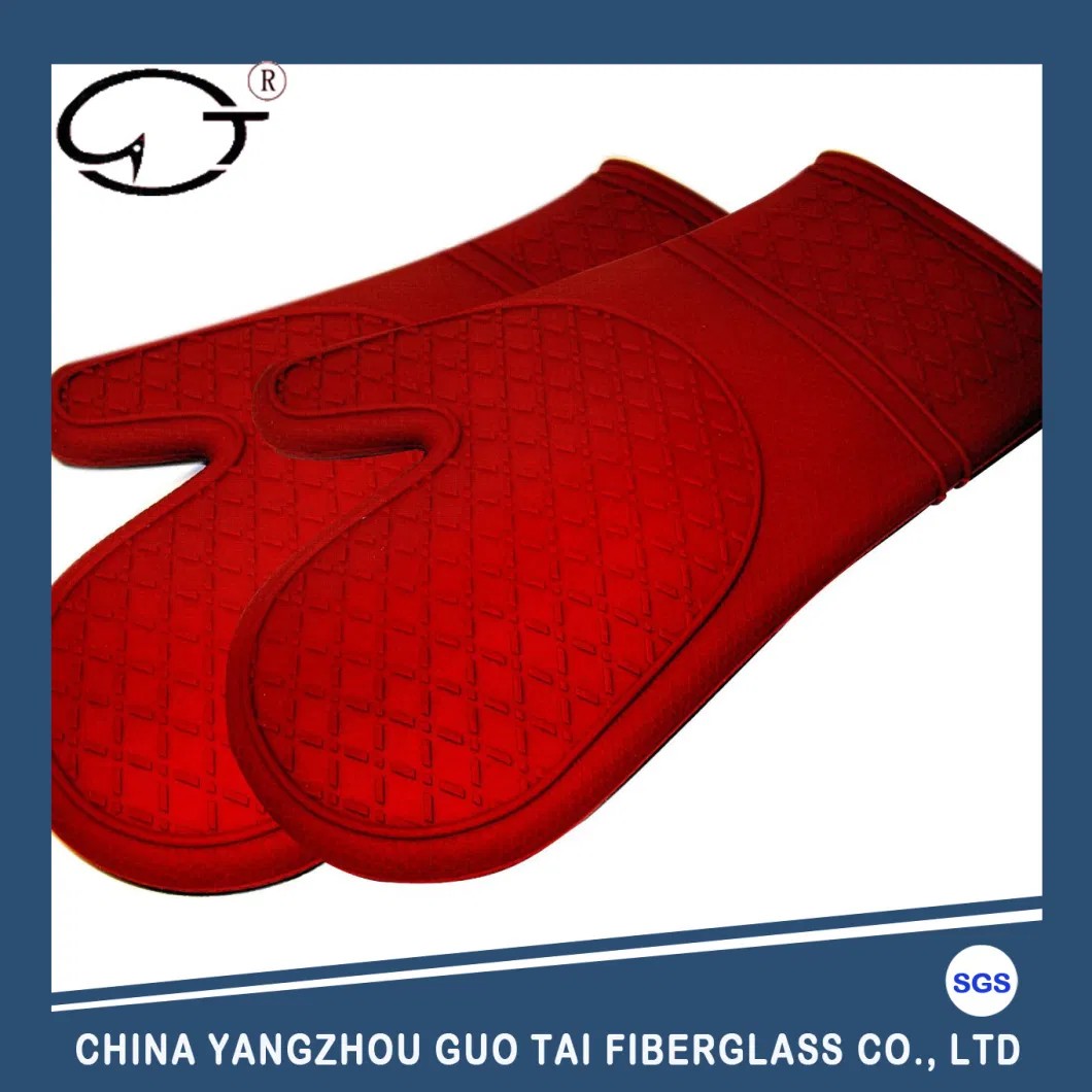 Heat Resistance Colorful Silicone Kitchen Oven Gloves