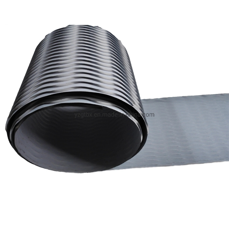 PE Slitted Roll with Undulating Rib on One Side and Mini Rib on The Other Side